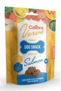 Calibra Dog Verve Crunchy Snack Fresh Salmon 150g (Akce: sleva 50% (běžně 27%) (Platnost do 31.10.2023))