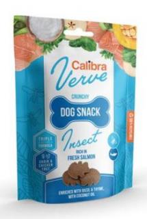 Calibra Dog Verve Crunchy Snack Insect&amp;Salmon 150g (Akce: sleva 50% (běžně 27%) (Platnost do 31.10.2023))