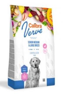 Calibra Dog Verve GF Senior M&amp;L Chicken&amp;Duck 12kg (akce: Velké + malé balení (Platnost do 31.5.2025))