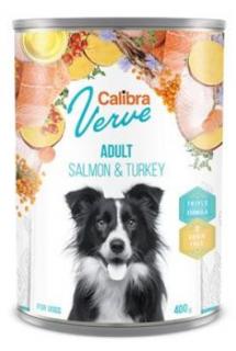 Calibra Dog Verve konz.GF Adult Salmon&amp;Turkey 400g