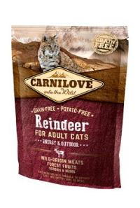 Carnilove Cat Reindeer for Adult Energy &amp; Outdoor 400g