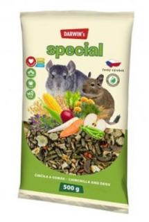 Darwin's Činčila&amp;Osmák Special 500g NEW