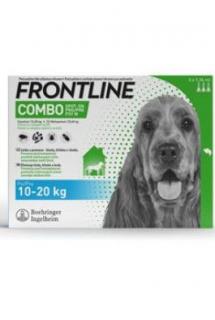 FRONTLINE COMBO spot-on pro psy M (10-20kg)-3x1,34ml (Leták 4/25: 4+1 (Platnost do 30.6.2025))