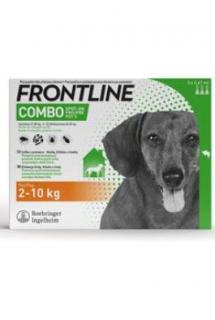 FRONTLINE COMBO spot-on pro psy S (2-10kg)-3x0,67ml (Leták 4/25: 4+1 (Platnost do 30.6.2025))