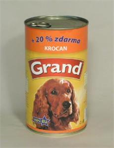 GRAND konz. pes krocaní 850g