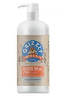 Lososový olej pes Grizzly Salmon Oil Plus 1000ml (Leták 10/2023: sleva 25% (běžně 11%) (Platnost do 31.10.2023))