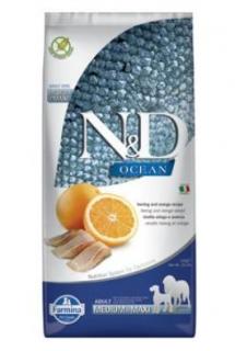 N&amp;D Ocean Dog Adult M/L Herring &amp; Orange 2 x 12 kg