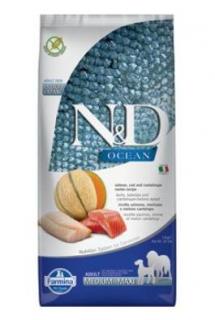 N&amp;D OCEAN DOG Adult M/L Salmon &amp; Cod &amp; Melon 12kg