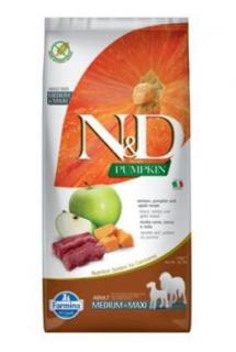 N&amp;D Pumpkin DOG Adult M/L Venison &amp; Apple 12kg