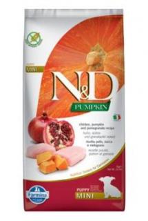 N&amp;D Pumpkin DOG Puppy Mini Chicken &amp; Pomegranate 7kg