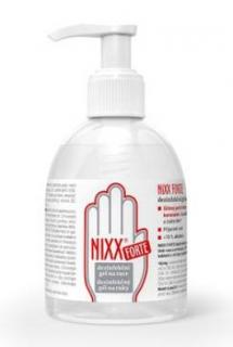 NIXX FORTE dezinfekční gel na ruce s dávkovačem 250ml (Leták 10/2023 + Leták10/2023: 2+1 zdarma (Platnost do 31.12.2023))
