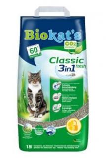 Podestýlka Biokat´s Classic Fresh 18l