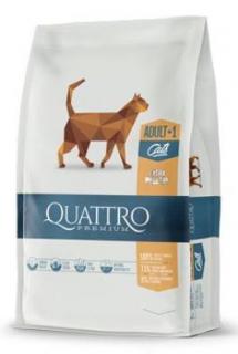 QUATTRO Cat Superpremium Adult Drůbež 1,5kg