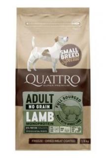 QUATTRO Dog Dry SB Adult Jehně 7kg