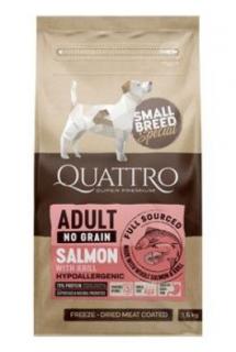 QUATTRO Dog Dry SB Adult Losos&amp;Krill 1,5kg