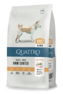 QUATTRO Dog Superpremium Adult Drůbež 12kg (Akce + Leták 10/2023 + Leták10/2023: + 3kg balení zdarma (Platnost do 31.10.2023))