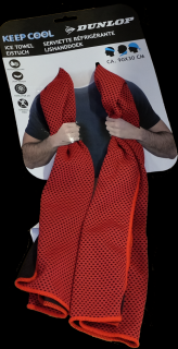 Chladící sportovní ručník 30x90cm Barvy: červená