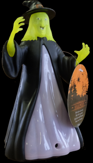 Halloween dekorace Figurka 14cm se zvukem a světlem Druhy: Čarodějnice