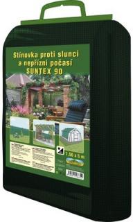 SUNTEX NG 00828 Stínovka PE 90% s oky zelená 1,56x5m