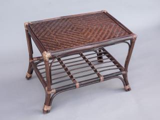 Zahradní ratanový stolek DALLAS 30kg 60x45x45 cm