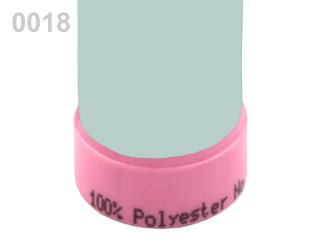 Polyesterové nitě 100 m - 0018 Misty Blue