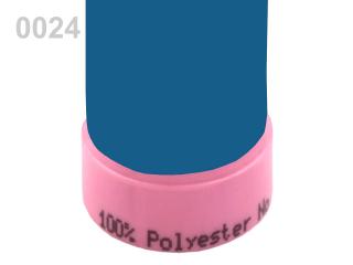 Polyesterové nitě 100 m - 0024 Blue Sapphire