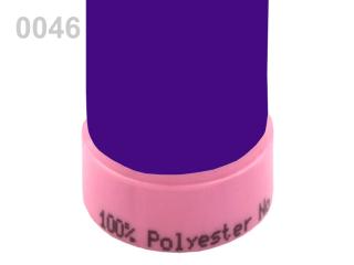 Polyesterové nitě 100 m - 0046 Imperial Purple