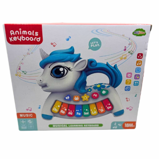 Animals Keyboard Piánko- jednorožec