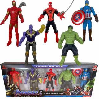 Avengers figurky svítící sada 5ks - 15cm