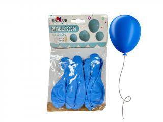 Balonky různé barvy 20cm 10 ks Barva: Modrá