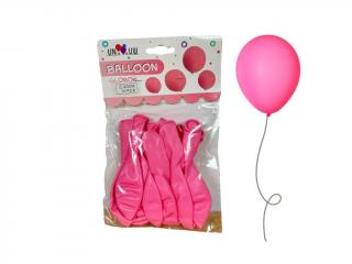 Balonky různé barvy 20cm 10 ks Barva: Růžová