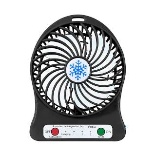 Barevný MINI stolní ventilátor Barva: Černá