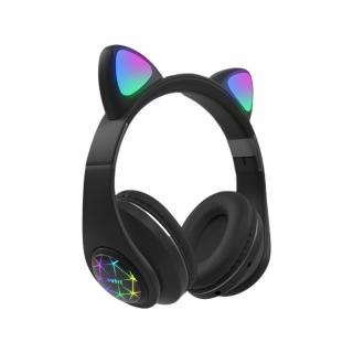Bezdrátová sluchátka Ear Cat Fashion Design M2 Barva: Černá