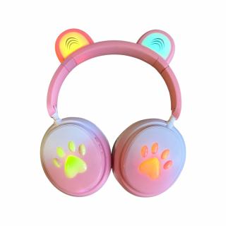 Bezdrátová sluchátka Mouse Ear PG-003 Barva: Lososová růžová
