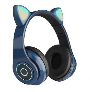 Bluetooth sluchátka Cat Ear CXT-B39 Barva: Tmavě modrá