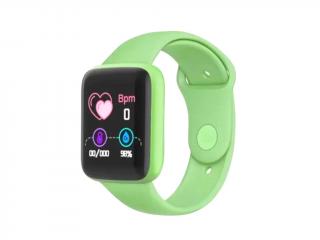 Chytré fitness hodinky - Smart Watch Y68S Barva: Zelená
