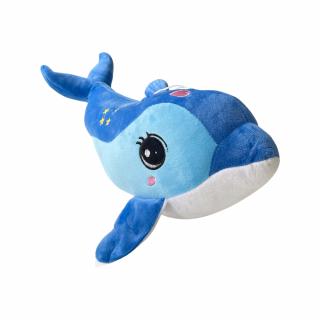 Delfín - roztomilý plyšák 46 cm Barva: Modrá