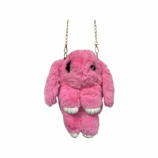 Dětská kabelka - králíček pompon Barva: Růžová