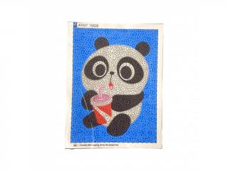 Diamantové malování s rámečkem Varianta: Panda
