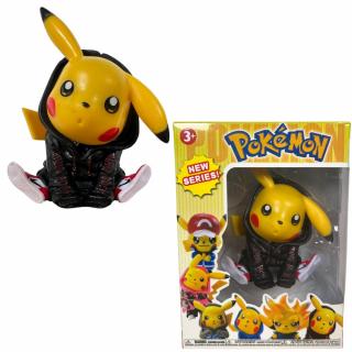 Figurka Pokemón Pikachu 8 cm Varianta: Pikachu černá mikina