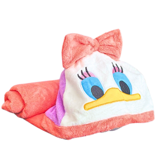 Fleecová zvířátková deka s kapucí Disney motiv Barva: Růžová