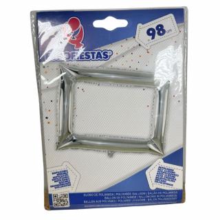 Foto rámeček - 98 cm Barva: Stříbrná