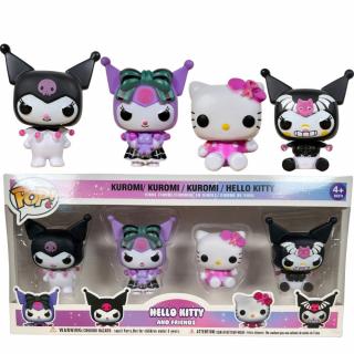 Hello Kitty and friends Kuromi postavičky 4ks, 7cm