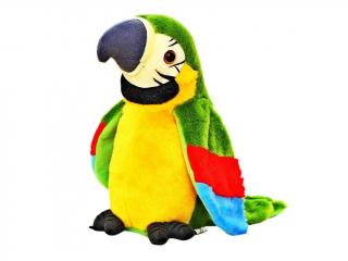 Interaktivní mluvící papoušek Talking Parrot Barva: Zelená