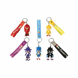 Ježek Sonic the Hedgehog klíčenka Barva: Modrošedá