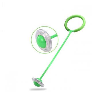 JumpGlow LED skákací míč na laně Barva: Zelená