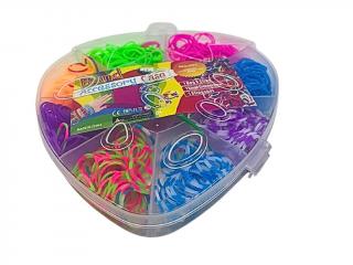 Kreativní sada na výrobu náramků Loom Bands-300ks