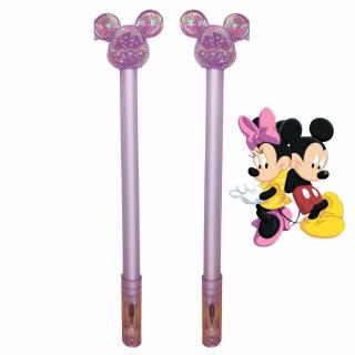 Křišťálová propiska - Micky Mouse / Minnie Barva: Fialová