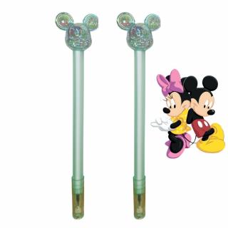 Křišťálová propiska - Micky Mouse / Minnie Barva: Tyrkysová