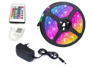 LED pásek RGB 2835 s dálkovým ovládáním - 5 m